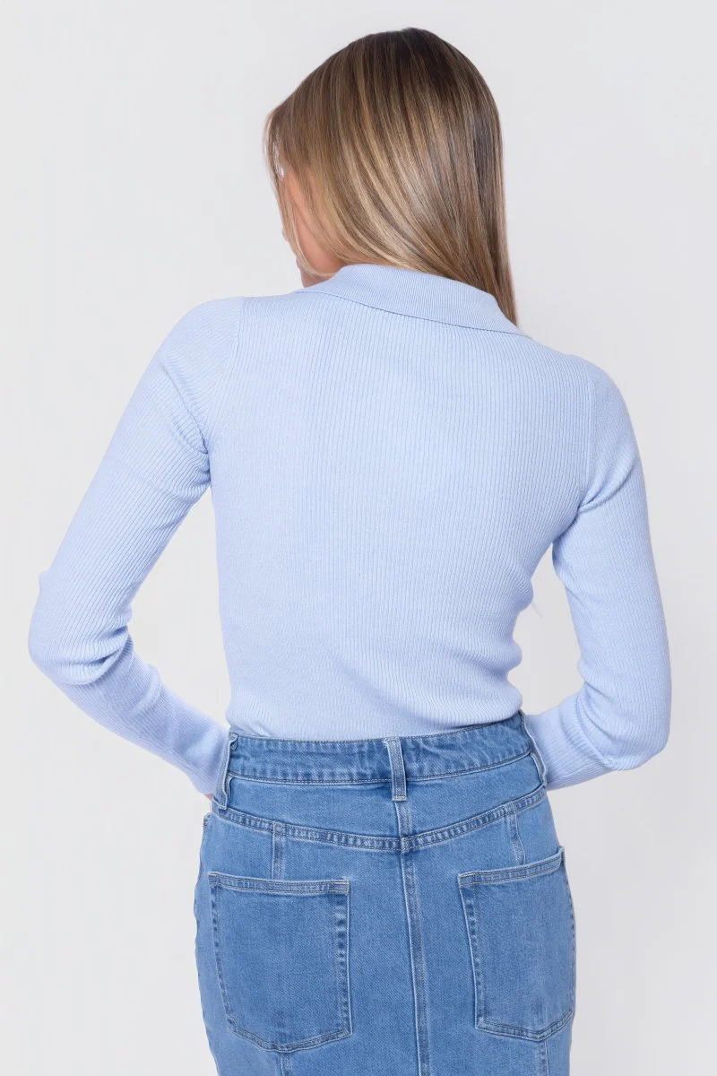 Bailey Top (Light Blue) - Image 7