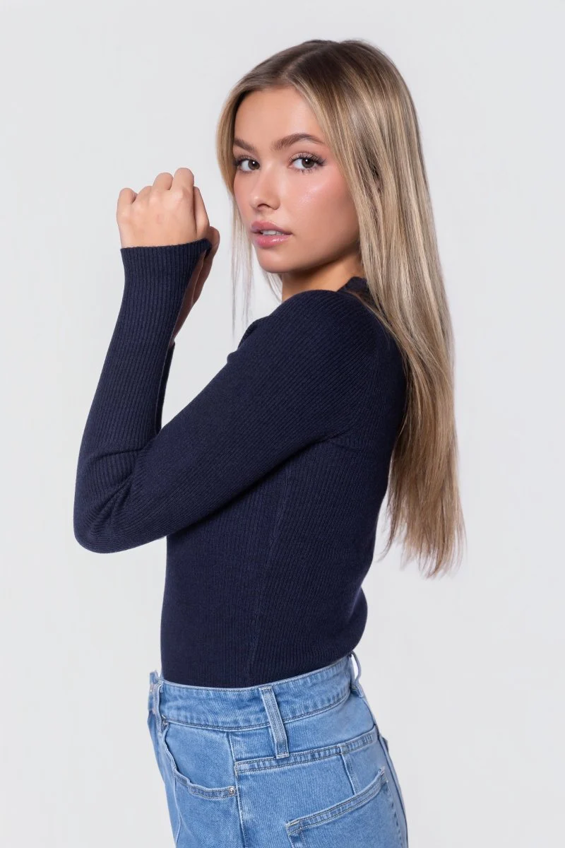 Bailey Top (Navy) - Image 3