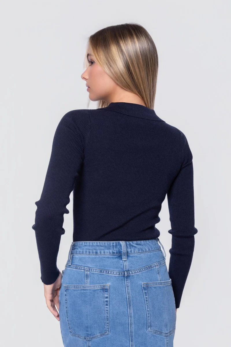 Bailey Top (Navy) - Image 4