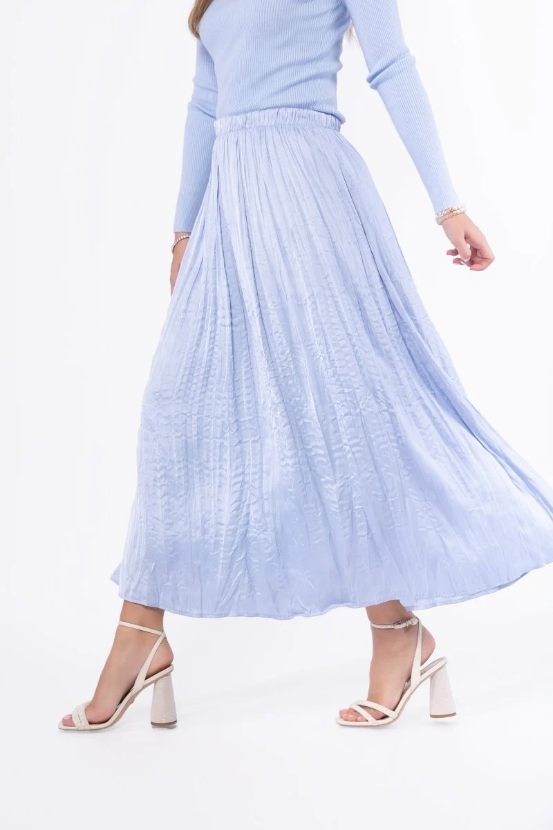 Bria Skirt (Light Blue) - Image 4