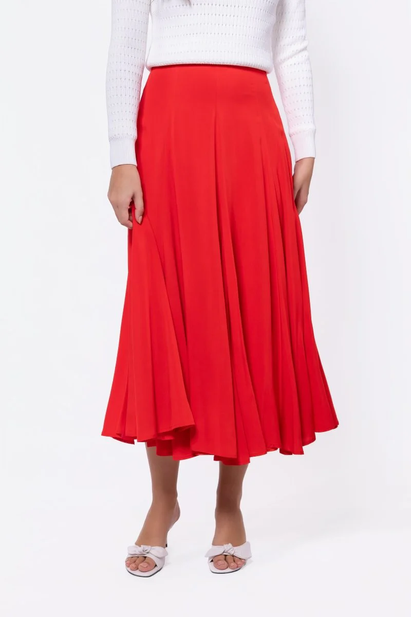 Calia Skirt (Red) - Image 3