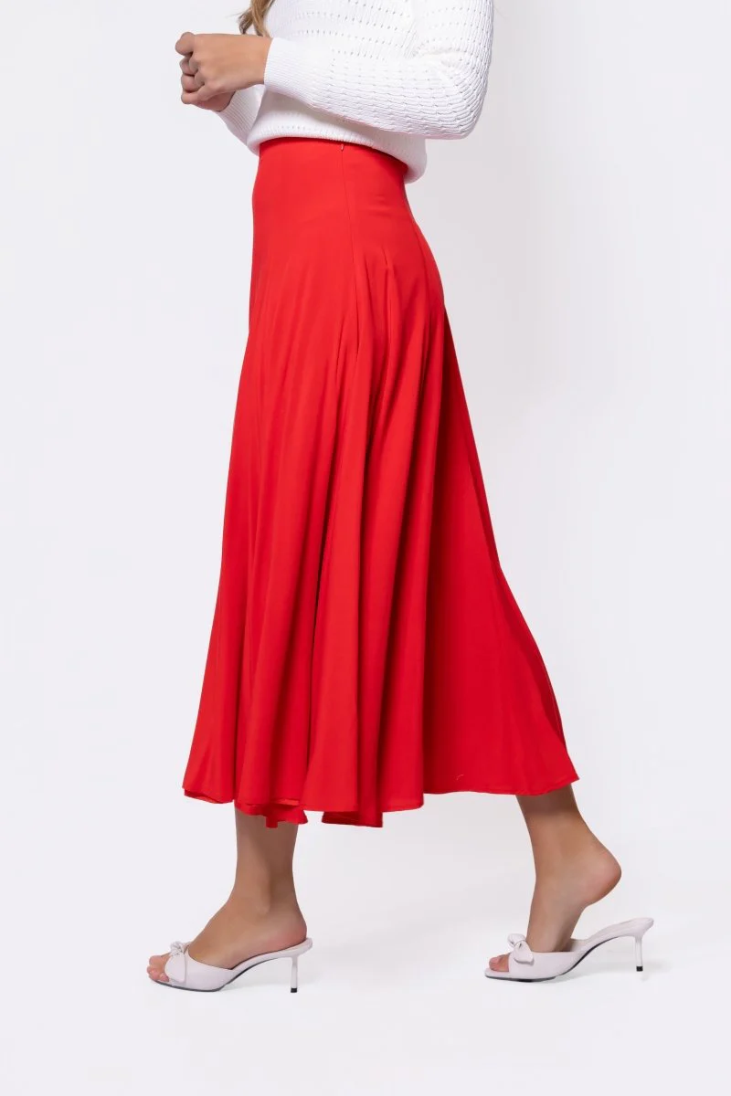 Calia Skirt (Red) - Image 4