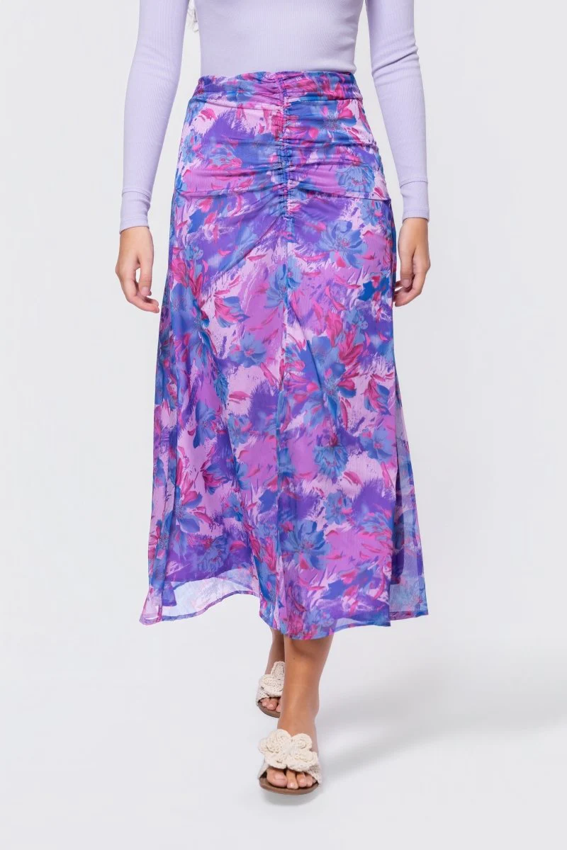 Calista Skirt (Purple/Pink) - Image 3