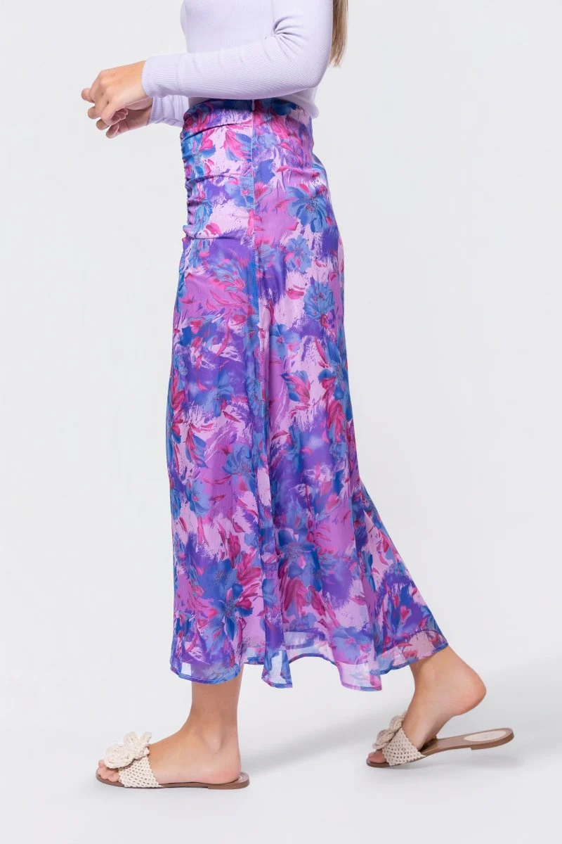 Calista Skirt (Purple/Pink) - Image 4