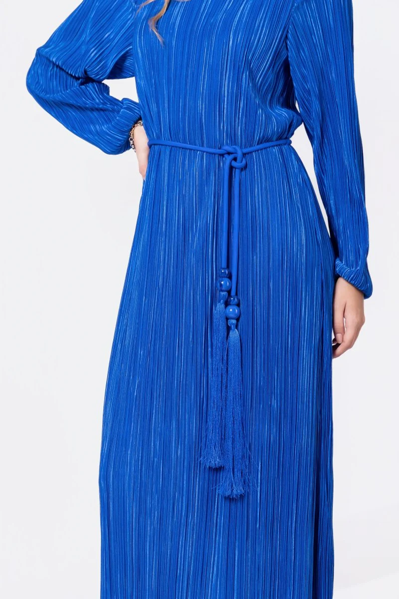 Camellia Dress (Blue) - Image 5