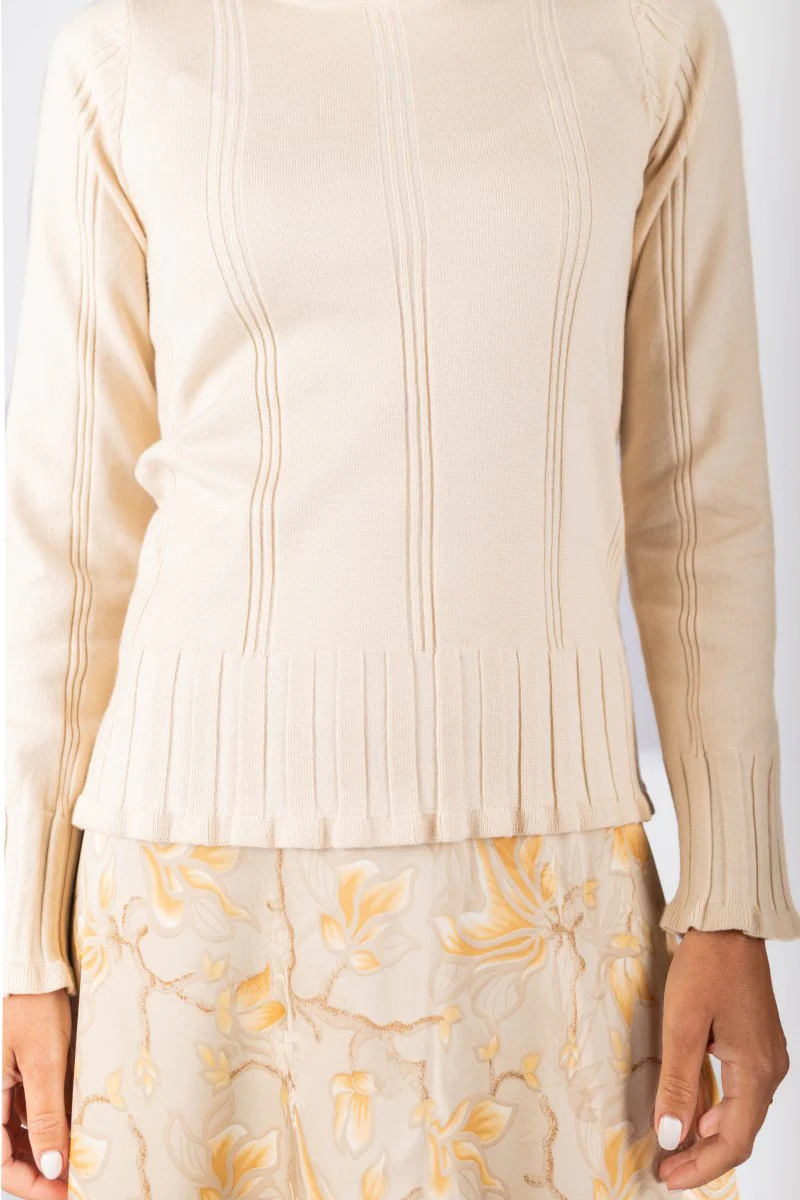 Claire Top (Beige) - Image 5