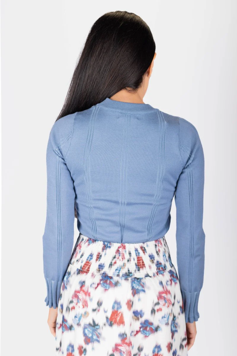 Claire Top (Blue) - Image 5