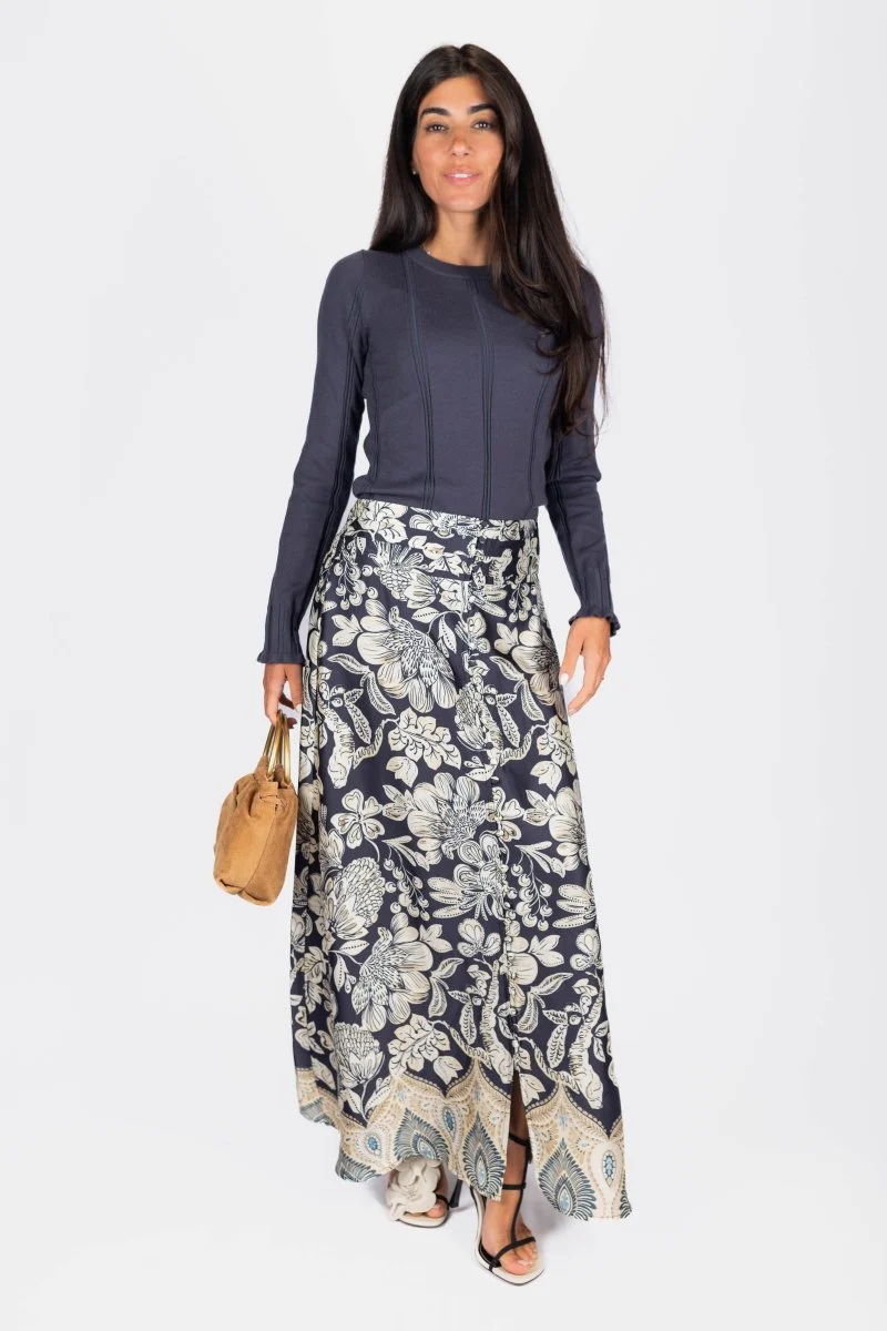 Claire Top (Dark Grey) - Image 2