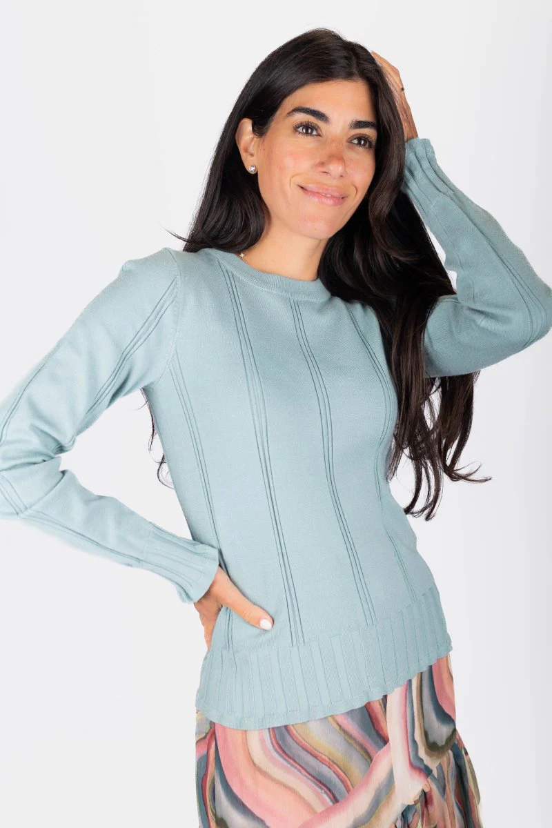 Claire Top (Denim) - Image 3