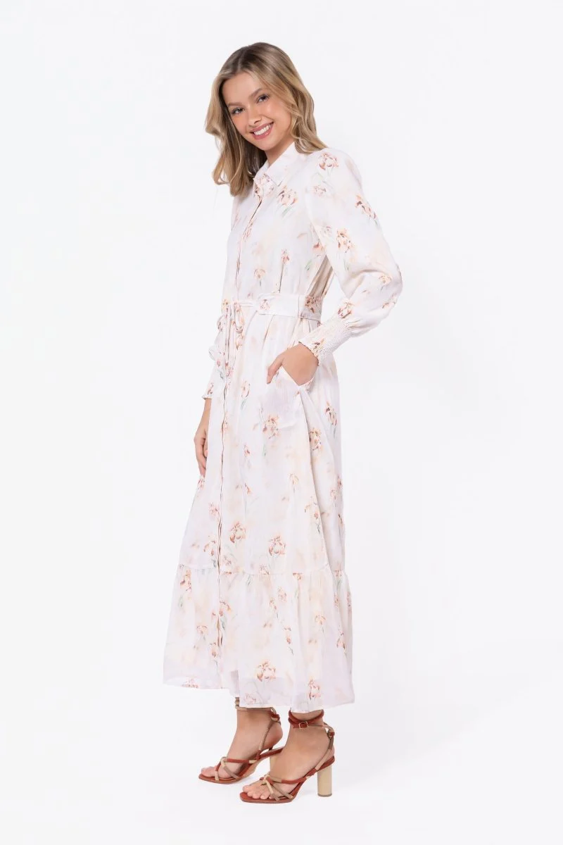Connie Dress (Light Peach) - Image 3