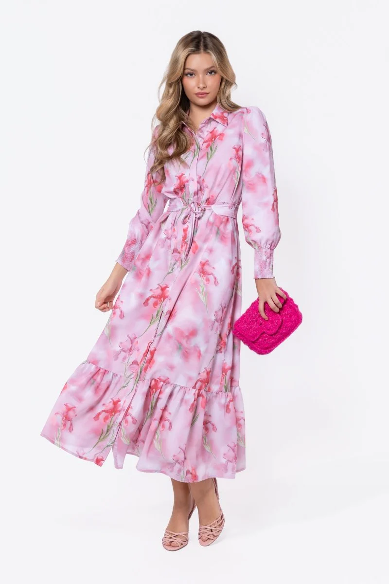 Connie Dress (Pink Flower) - Image 2