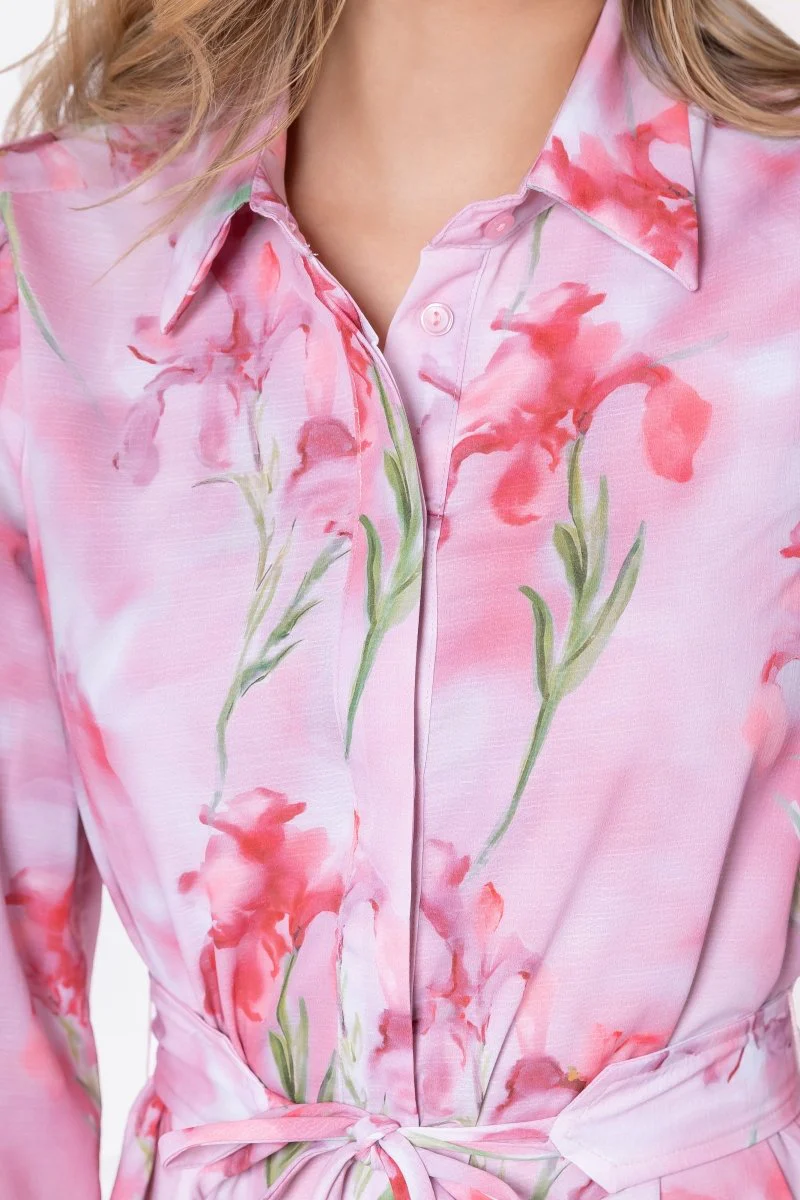 Connie Dress (Pink Flower) - Image 7