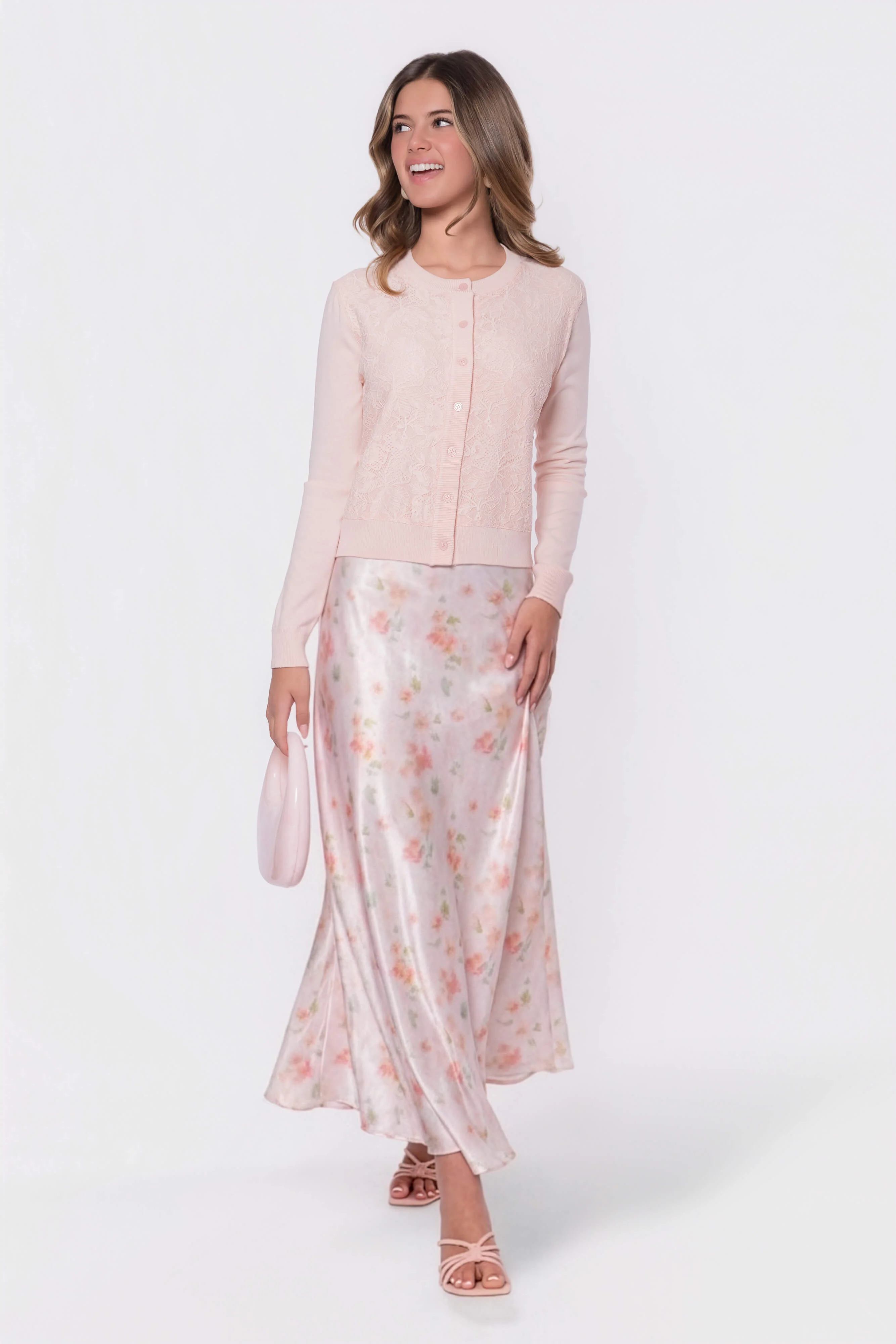 Dahlia Cardigan (Light Pink) - Image 2