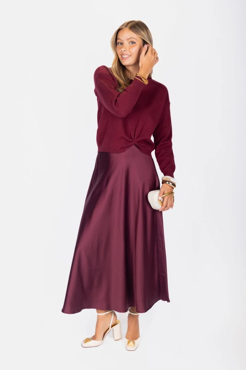 Daisy Top (Burgundy) - Image 7