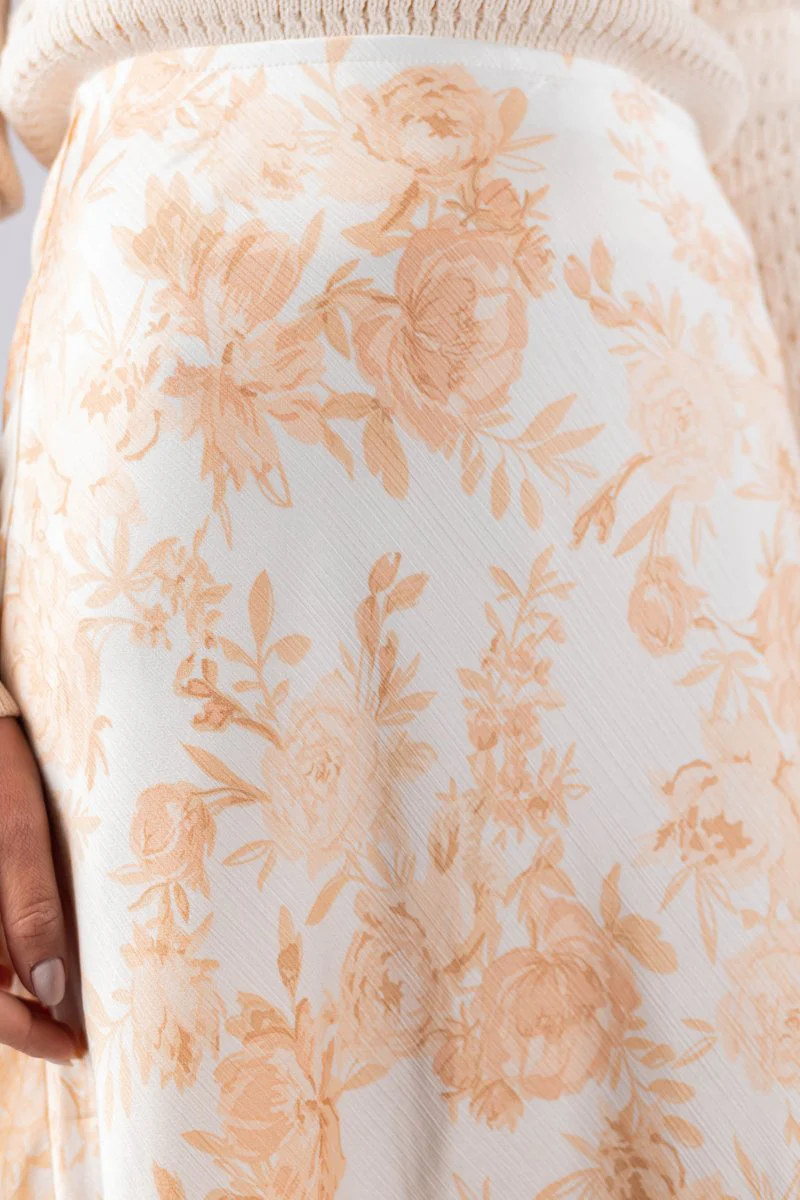 Dakota Skirt (Ivory/Peach) - Image 6