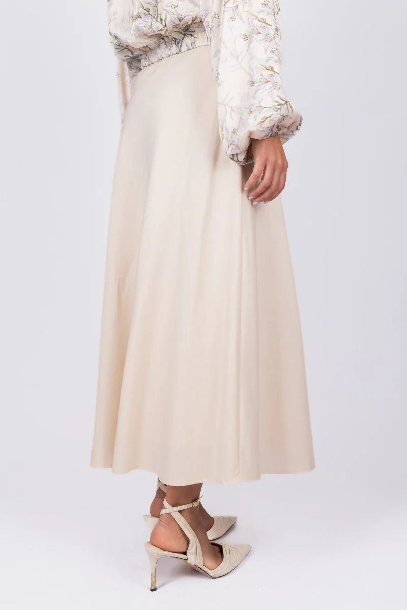 Dakota Skirt (Ivory Solid) - Image 6