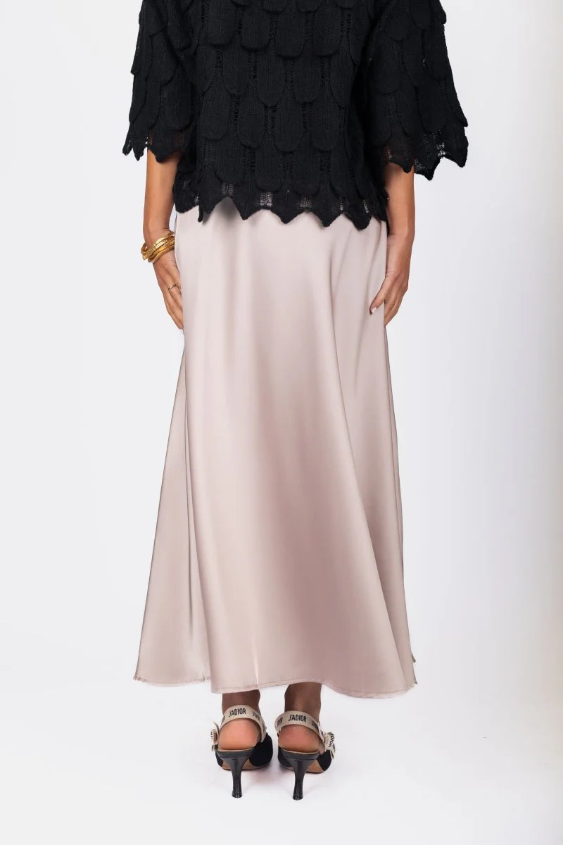 Dakota Skirt (Light Khaki) - Image 4