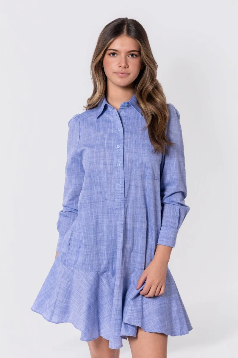 Dana Dress (Blue)