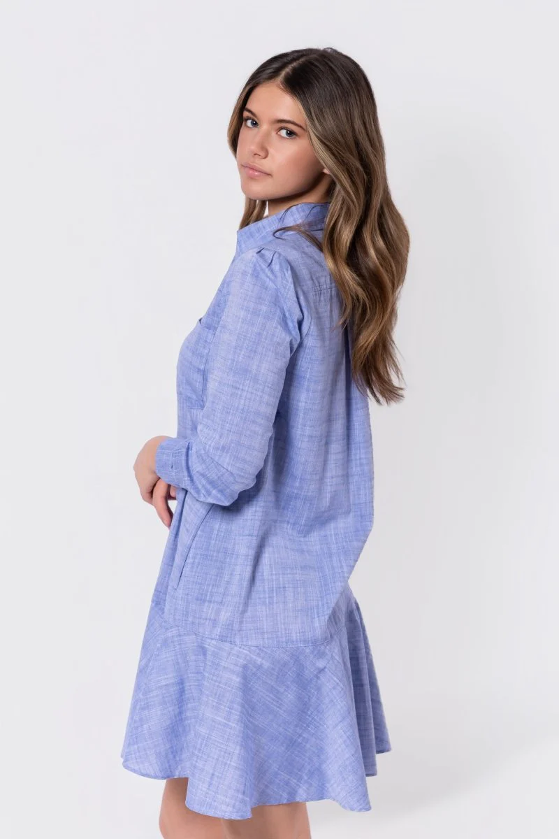 Dana Dress (Blue) - Image 3