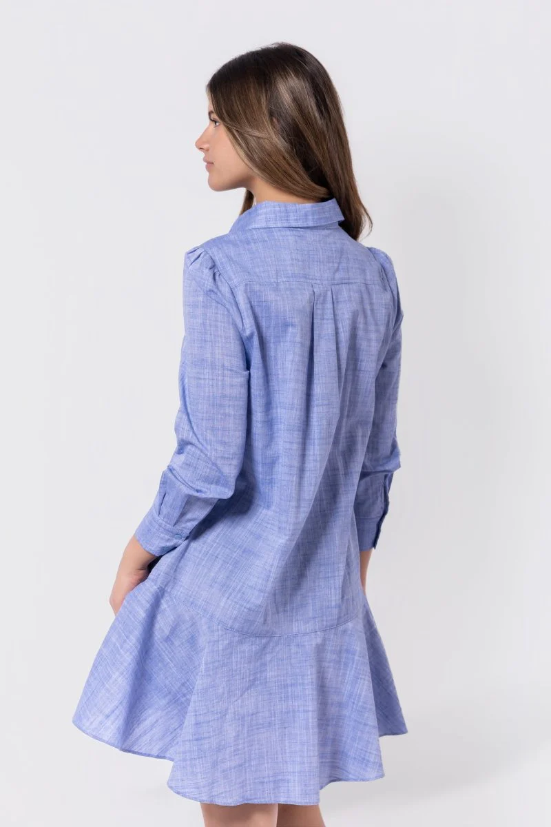 Dana Dress (Blue) - Image 4