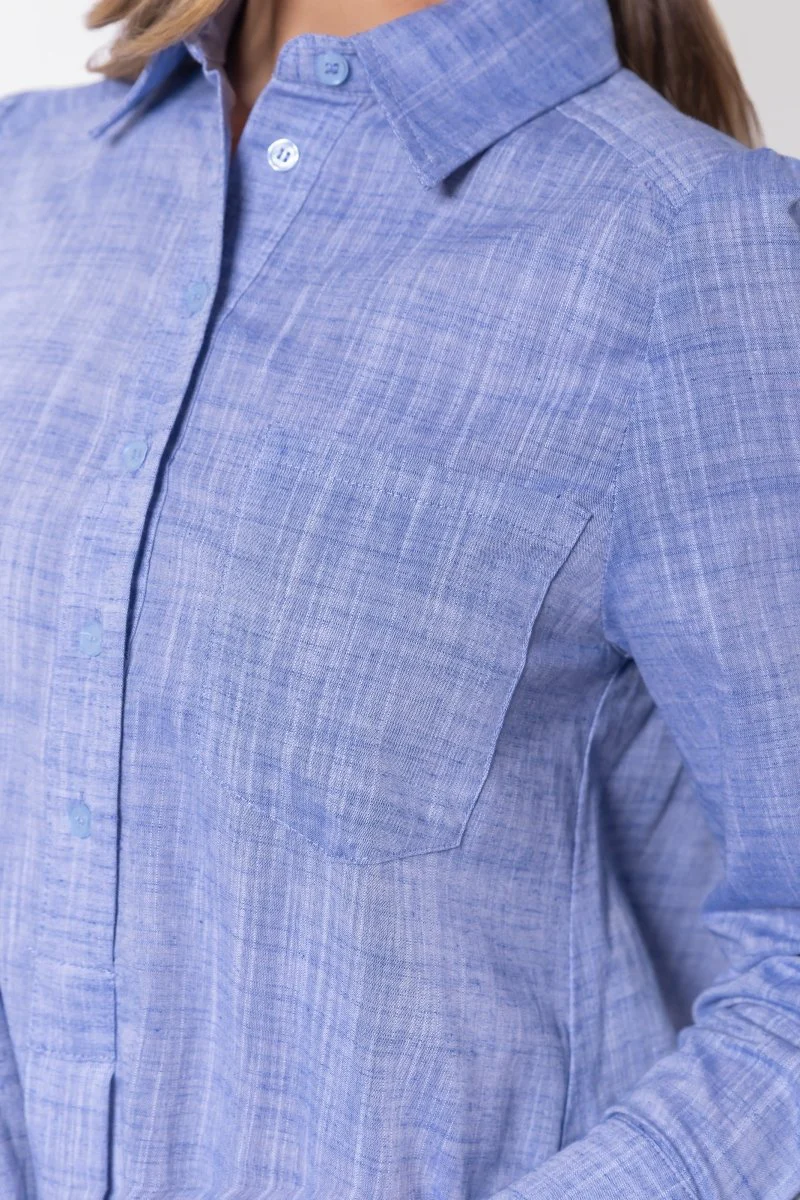Dana Dress (Blue) - Image 5