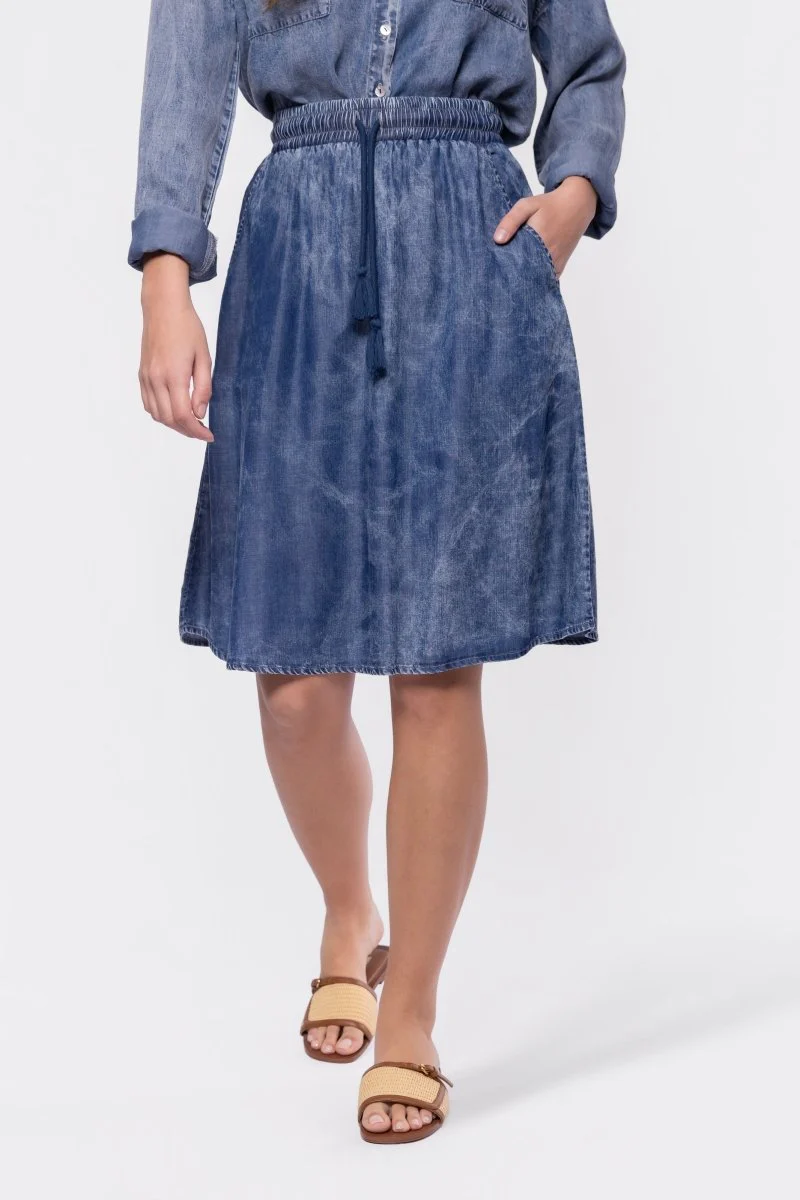 Denver Skirt 23" (Blue) - Image 2