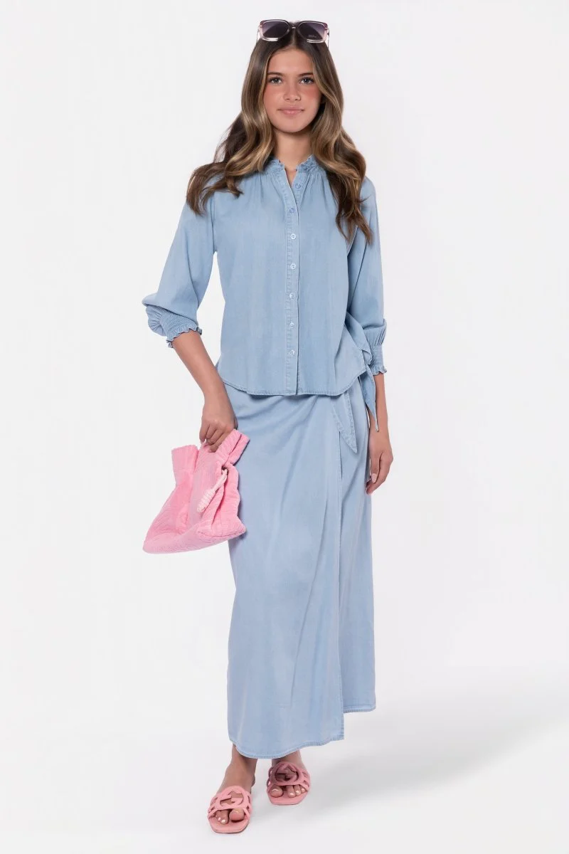 Elia Top (Chambray) - Image 2
