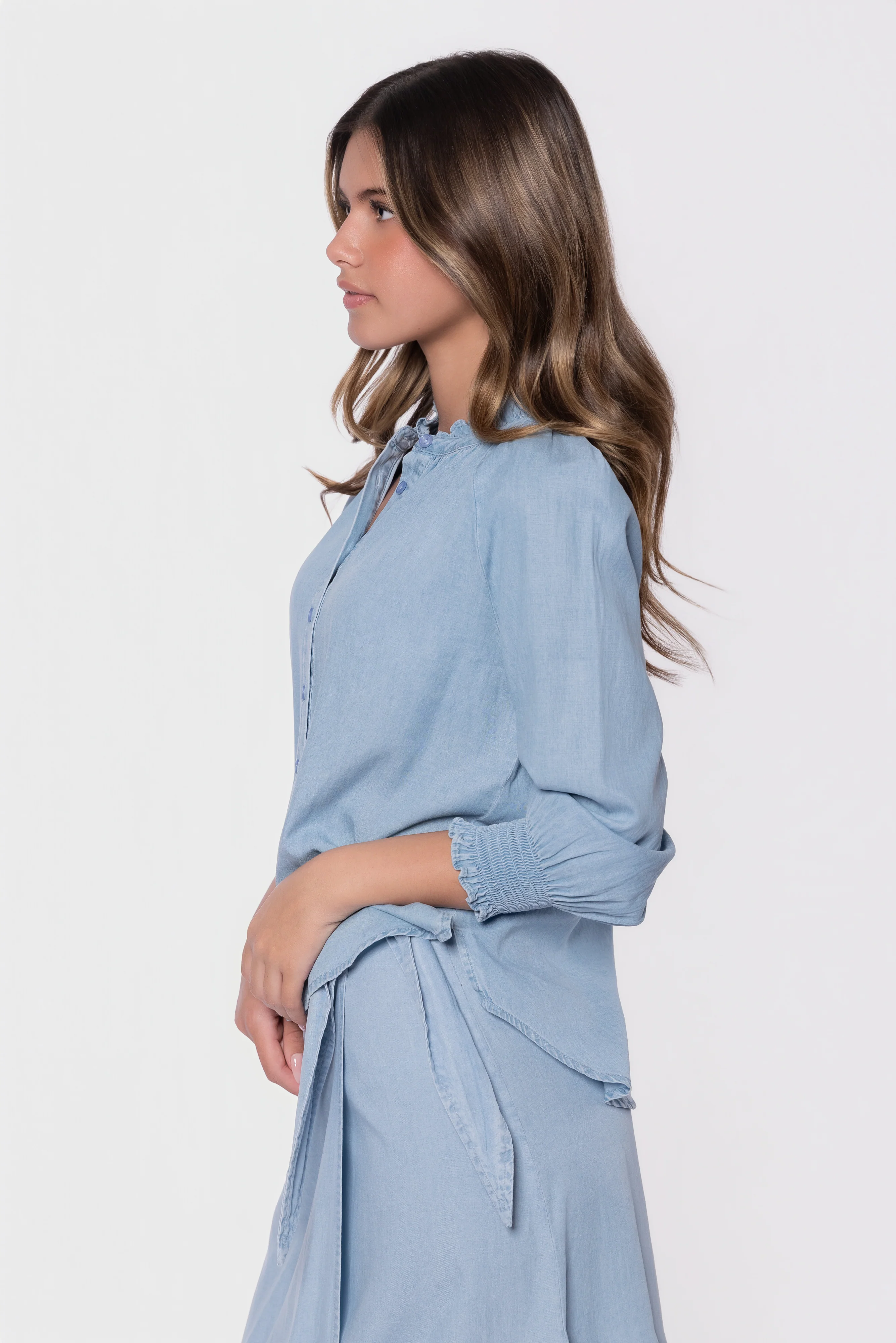 Elia Top (Chambray) - Image 3