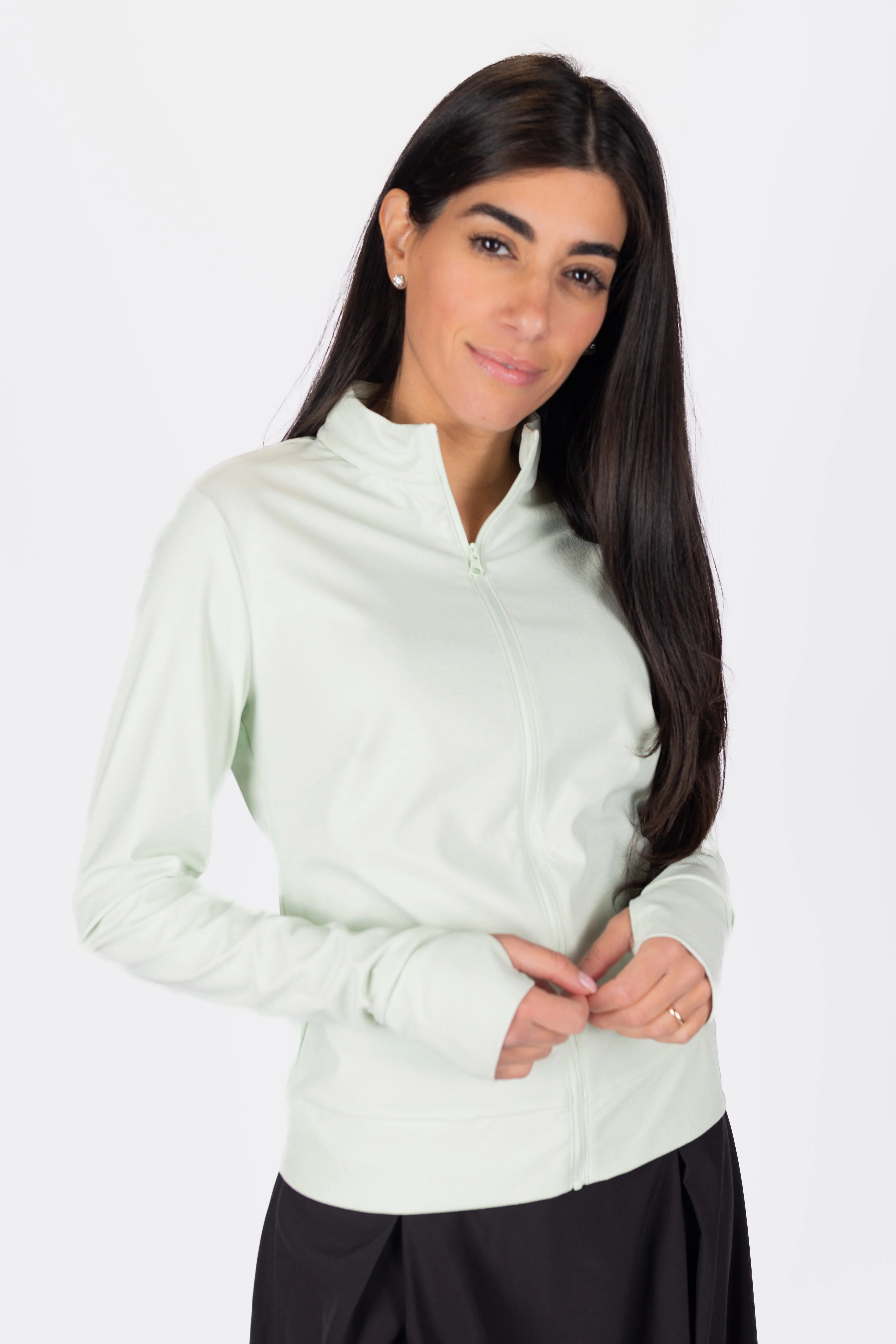 Elite Full Zip (Light Green) - Image 3