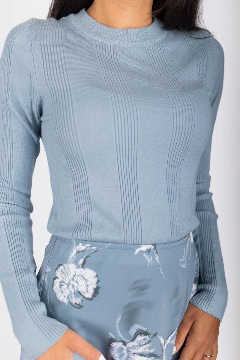 Ellery Top (Slate Blue) - Image 6