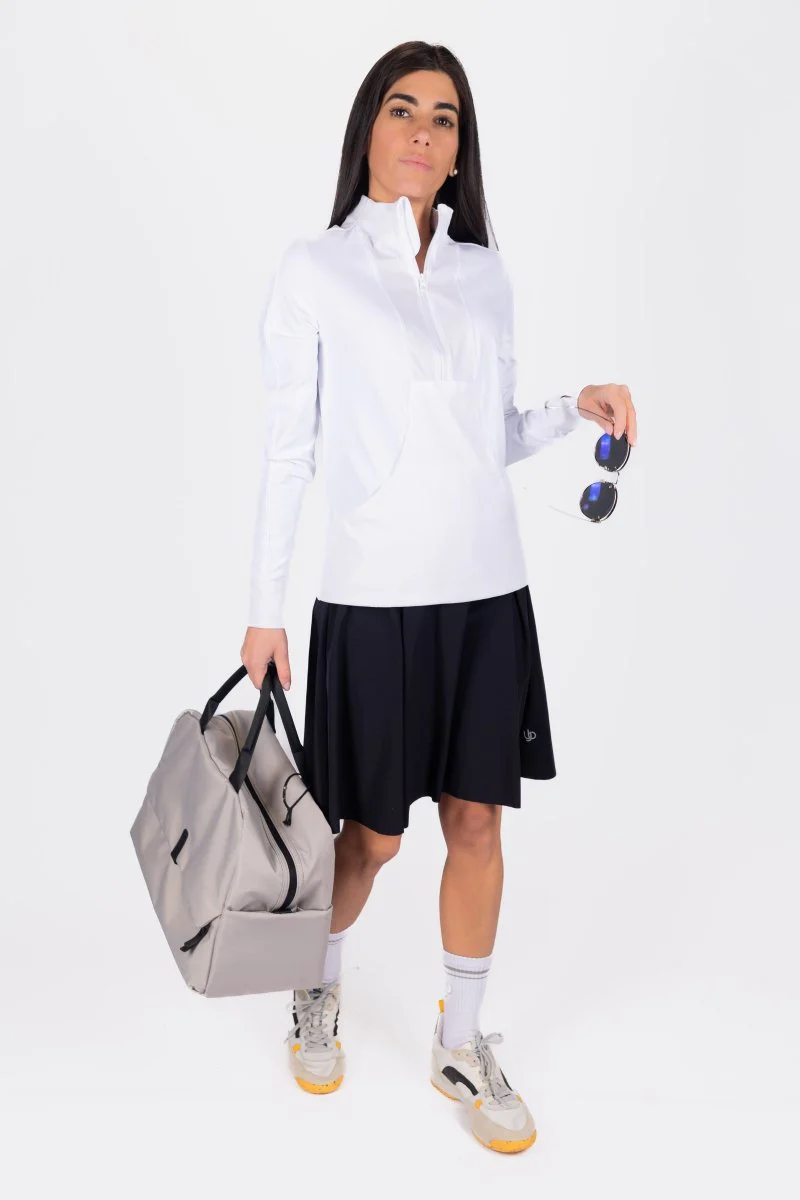 Endure Half Zip (White) - Image 7