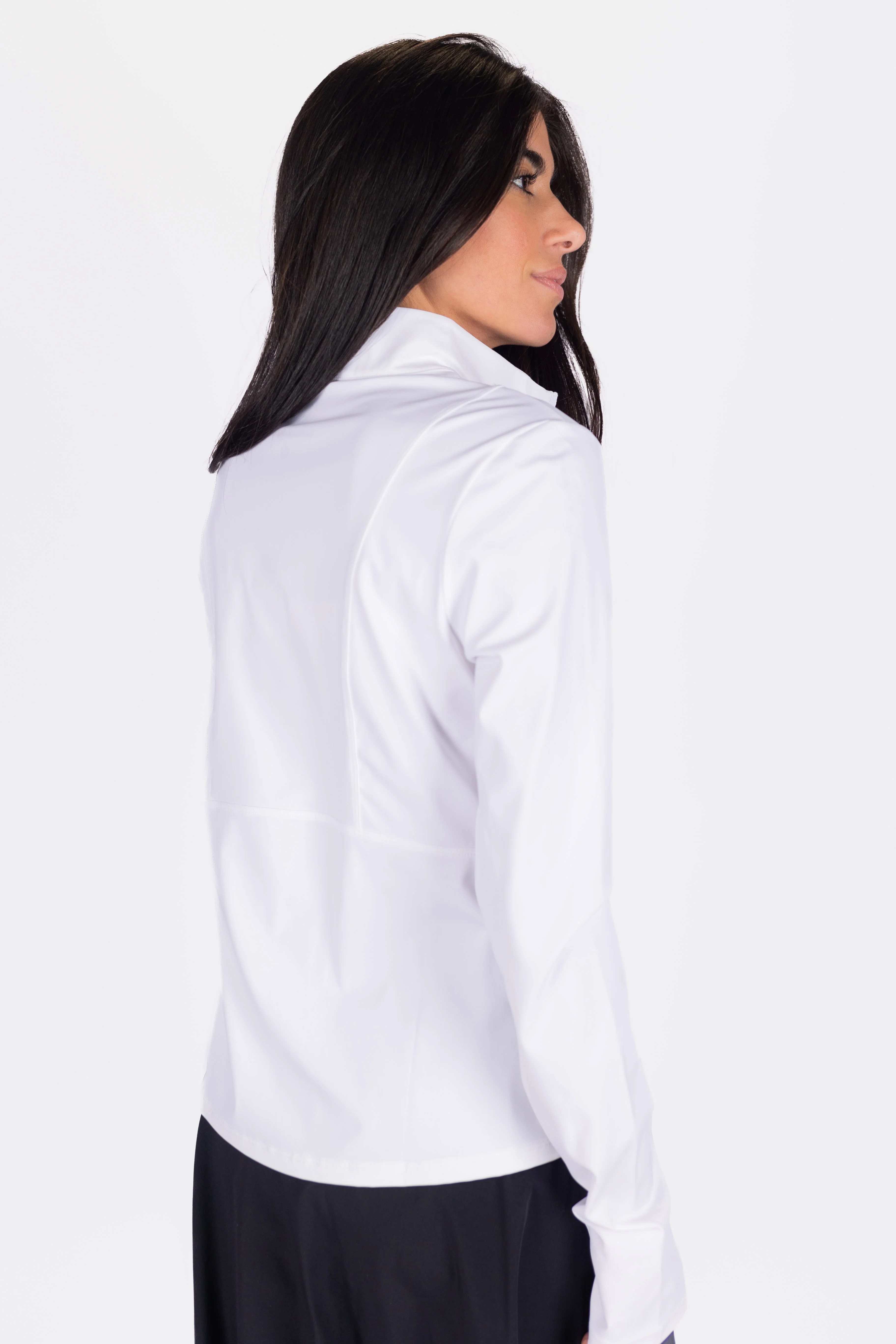 Excel Half Zip (White) - Image 5