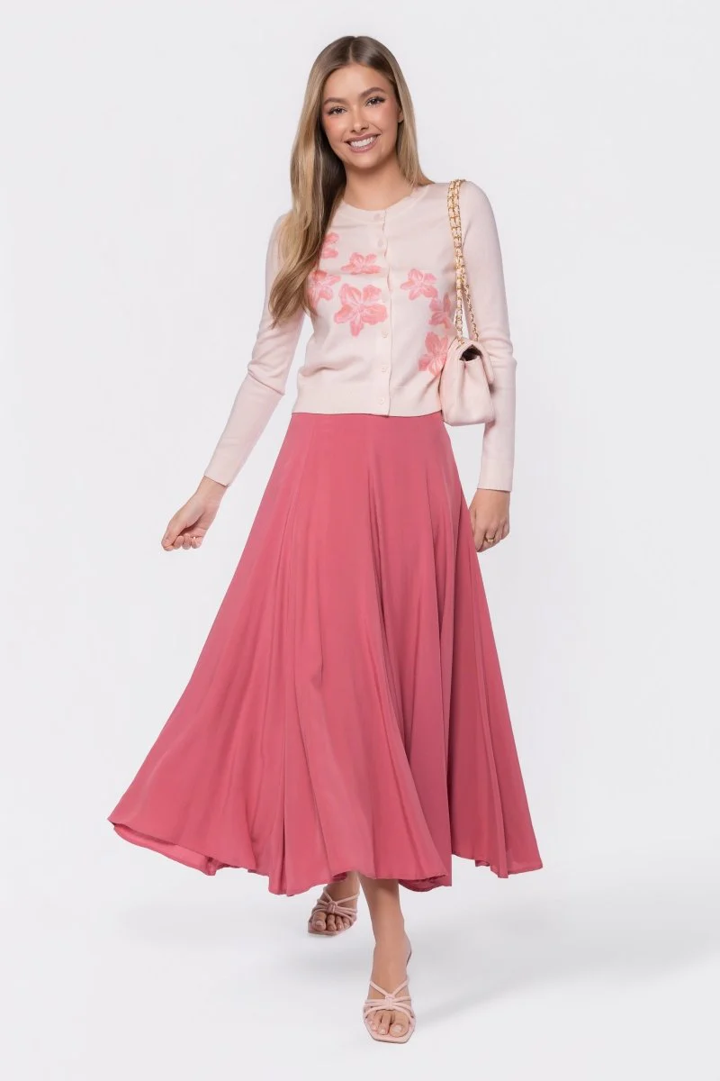 Gabrielle Cardigan (Light Pink) - Image 2