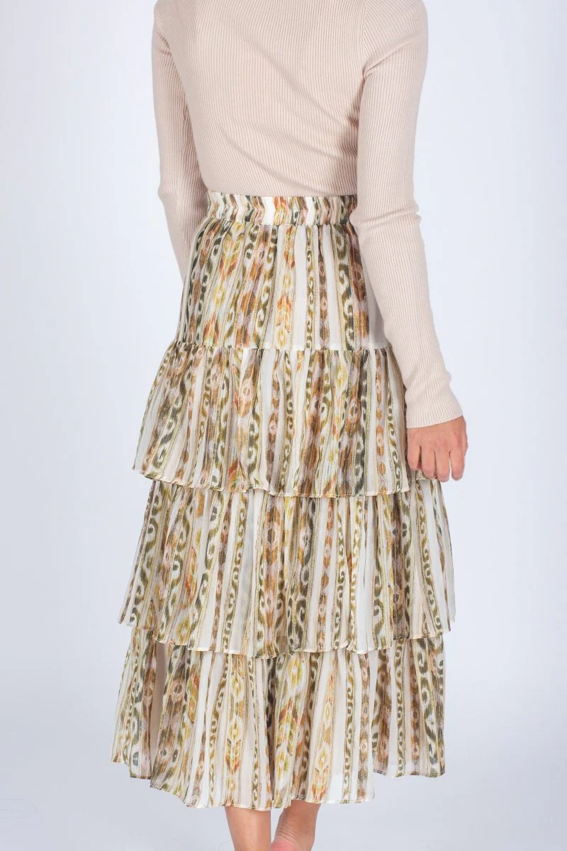 Gia Skirt (Brown) - Image 3