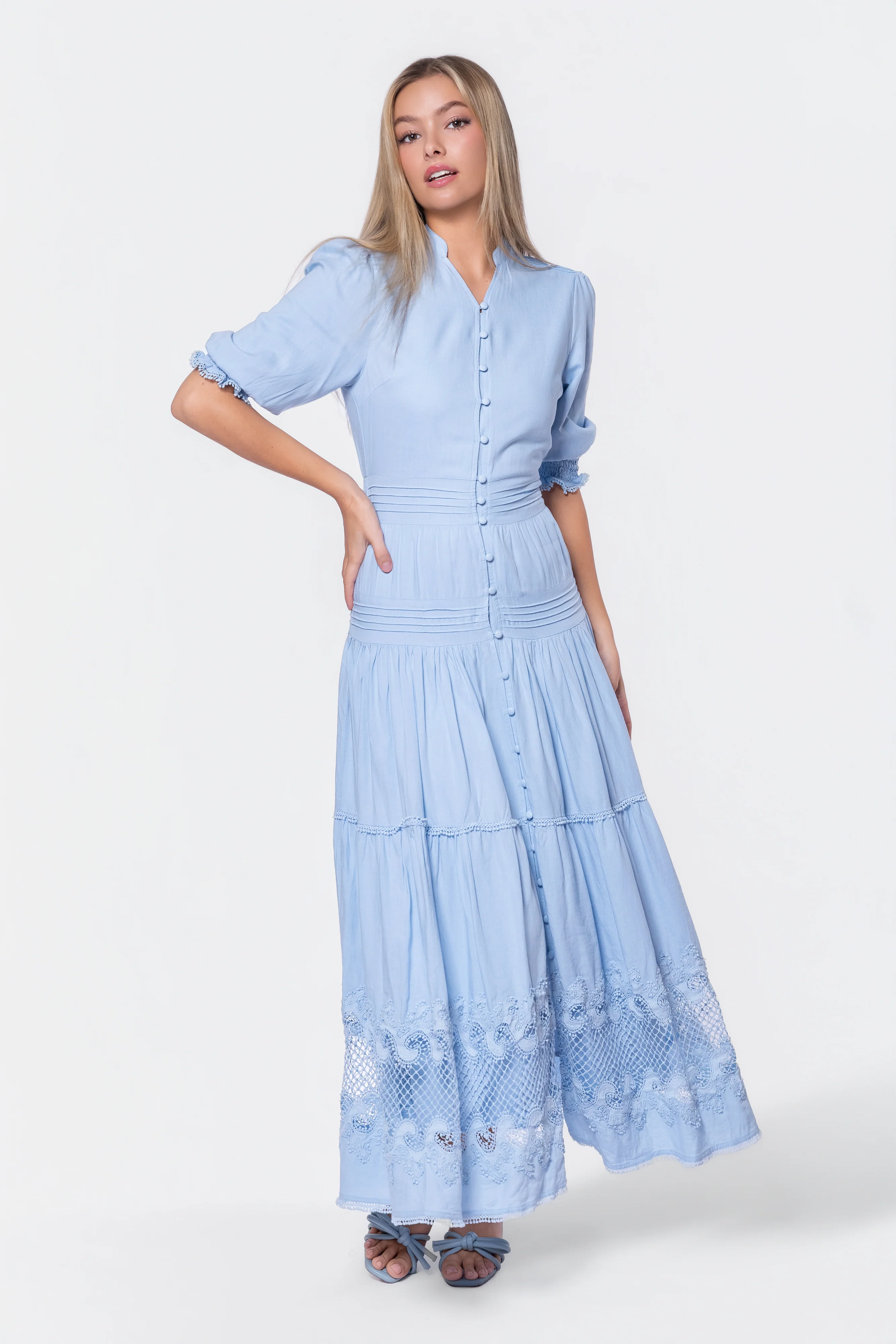 Hallie Dress (Blue)