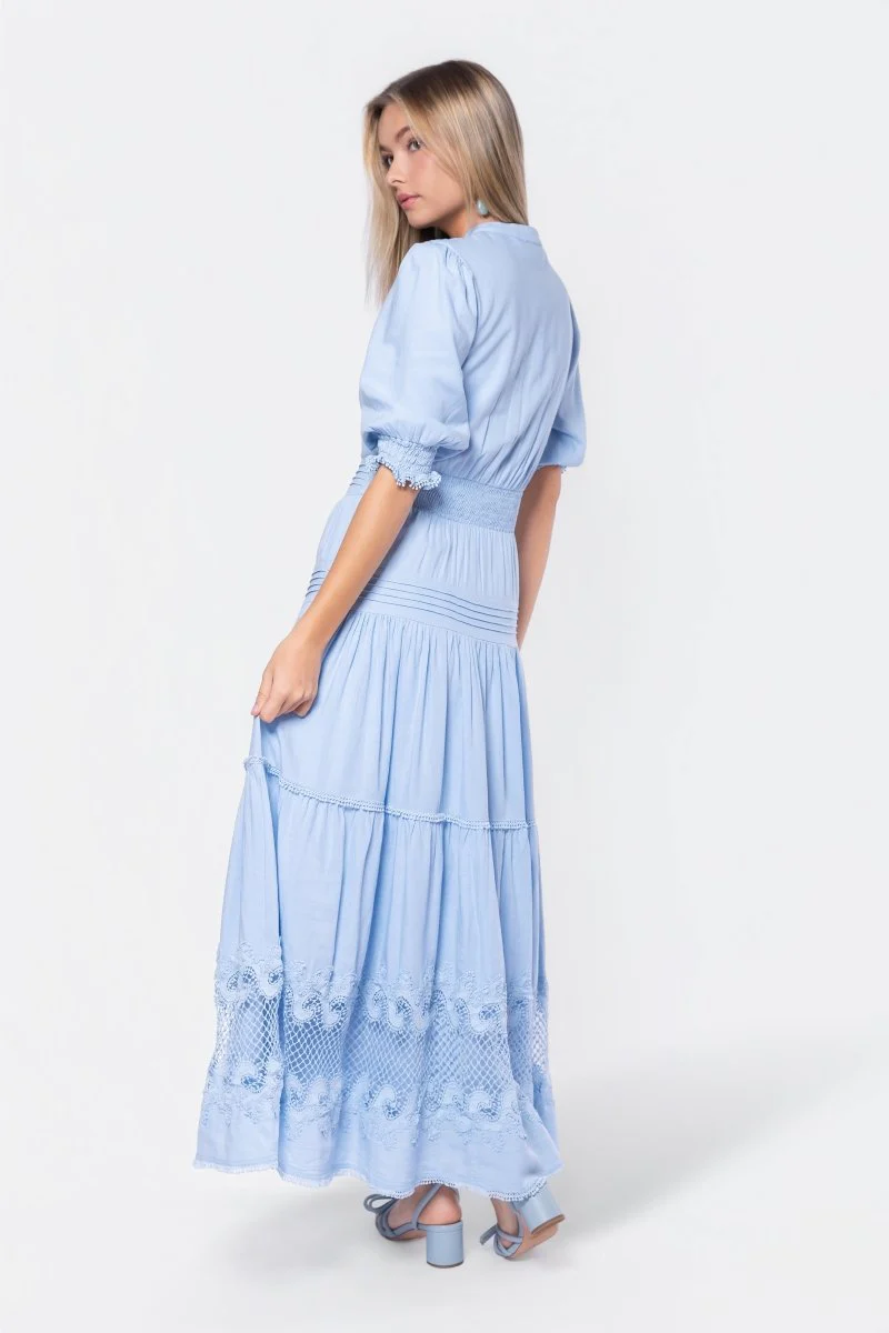 Hallie Dress (Blue) - Image 5