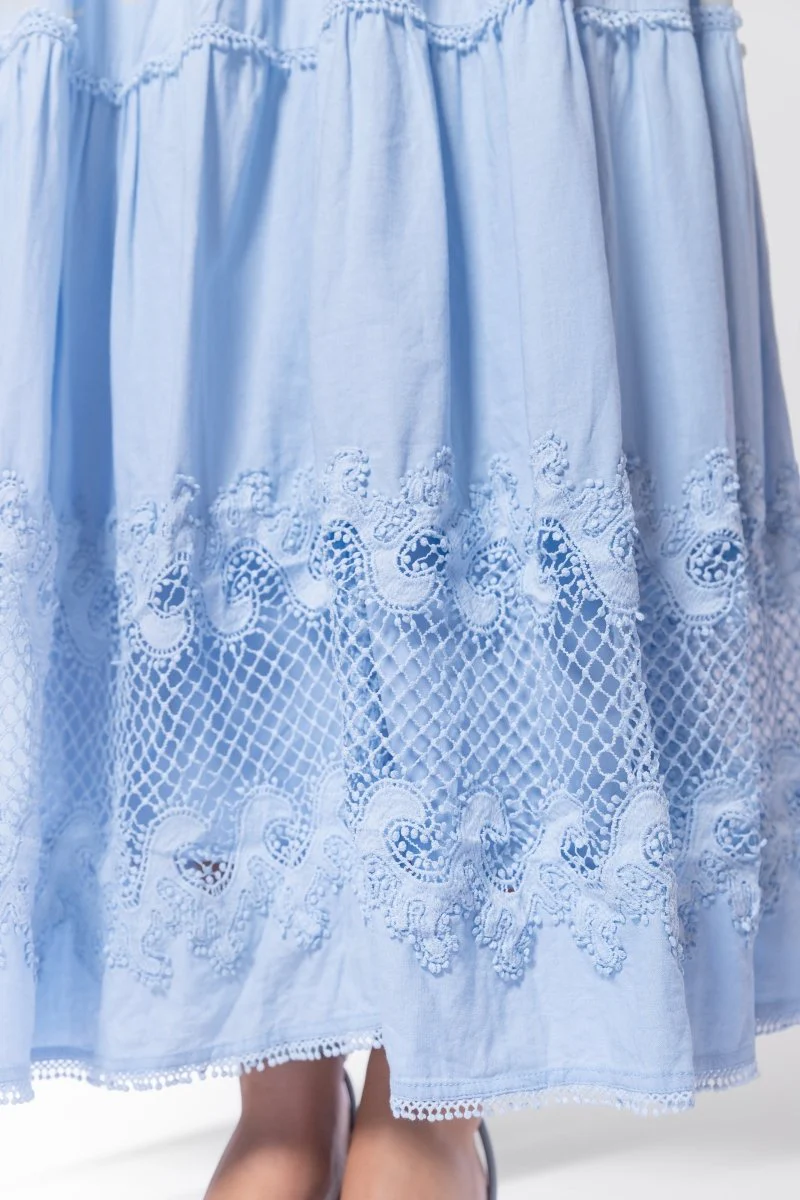 Hallie Dress (Blue) - Image 6