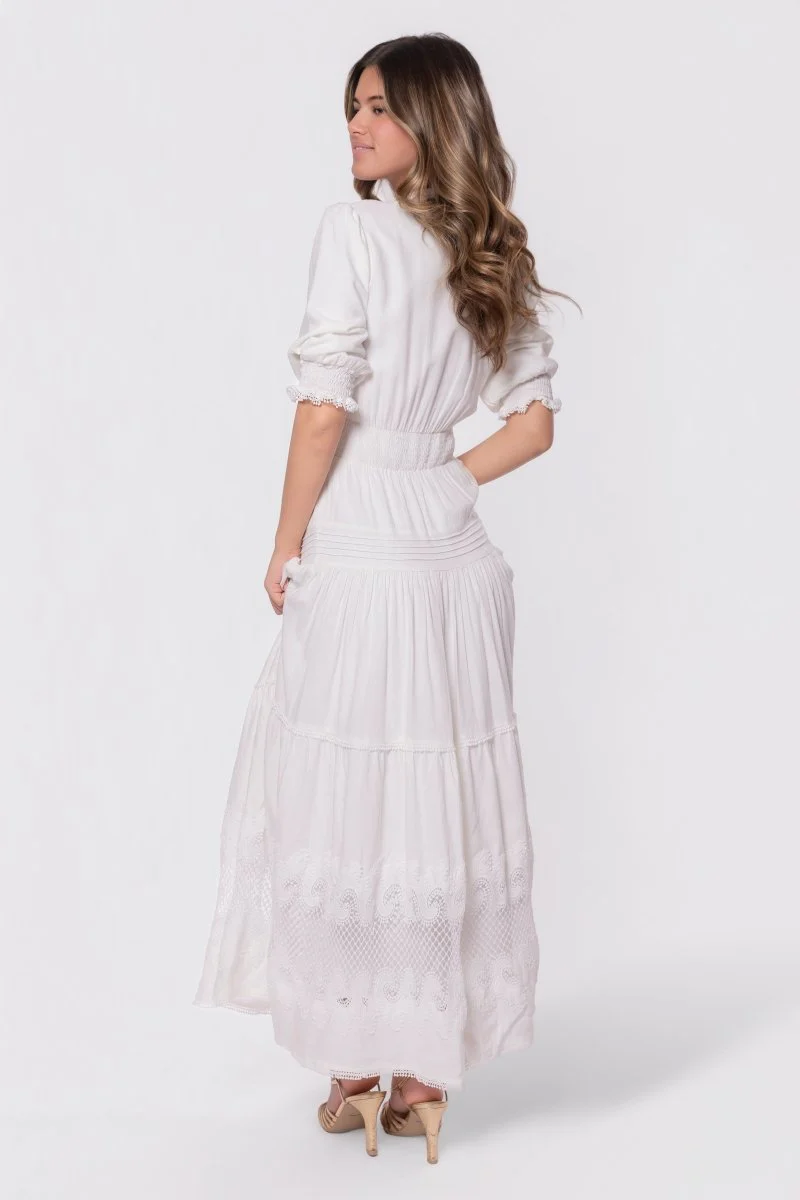 Hallie Dress (White) - Image 5