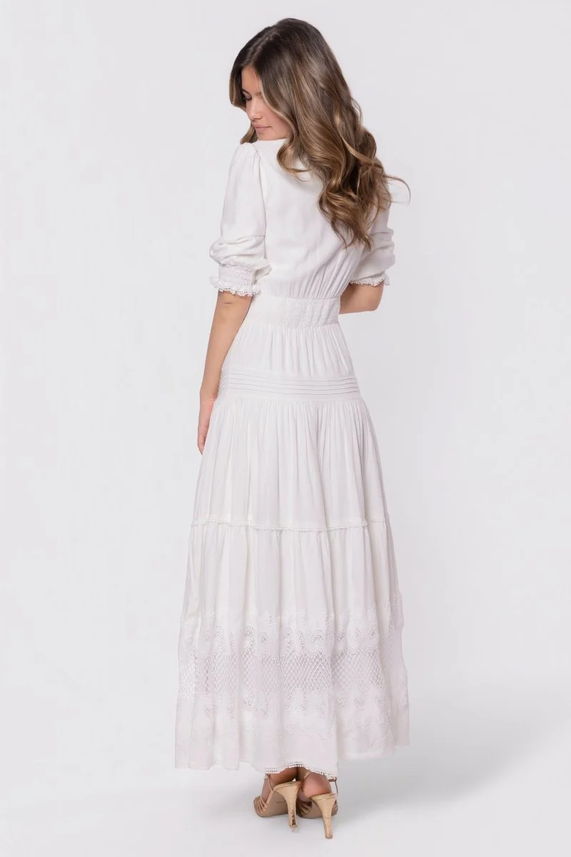 Hallie Dress (White) - Image 6