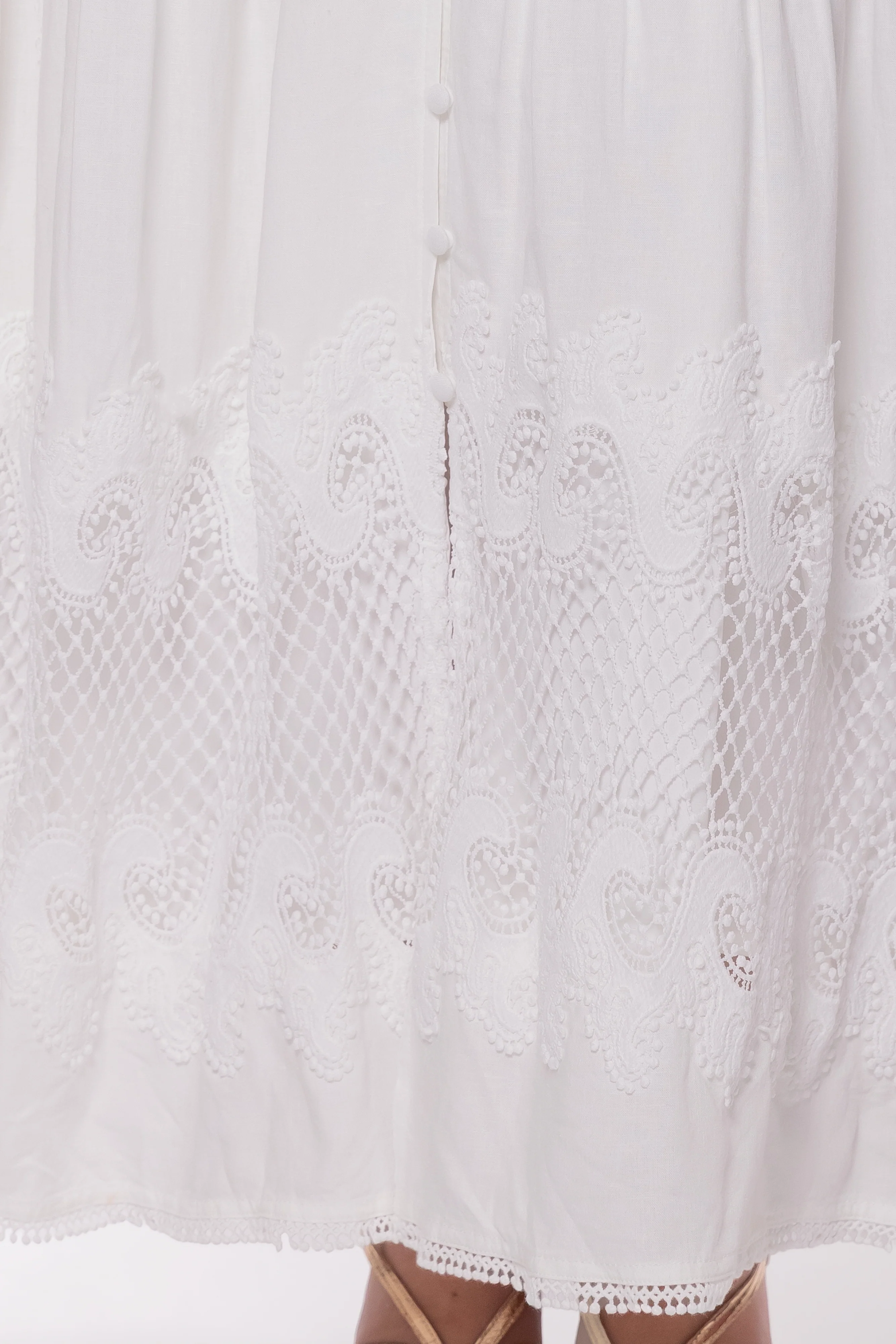 Hallie Dress (White) - Image 7