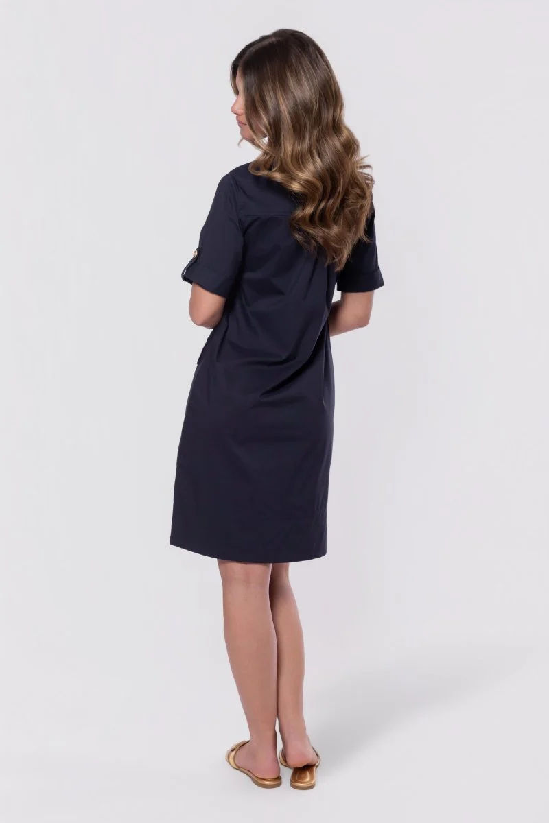 Hayden Dress (Navy) - Image 4