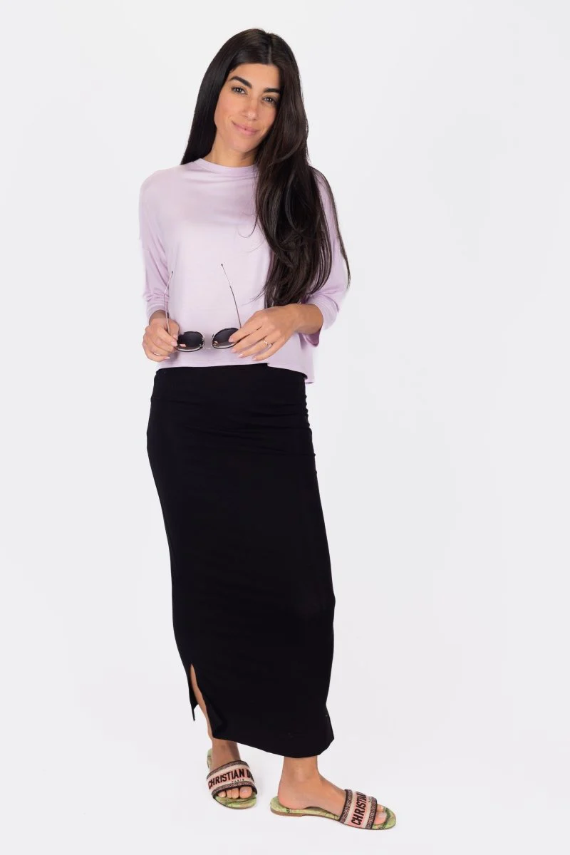 Heidi Skirt 31" (Black) - Image 6