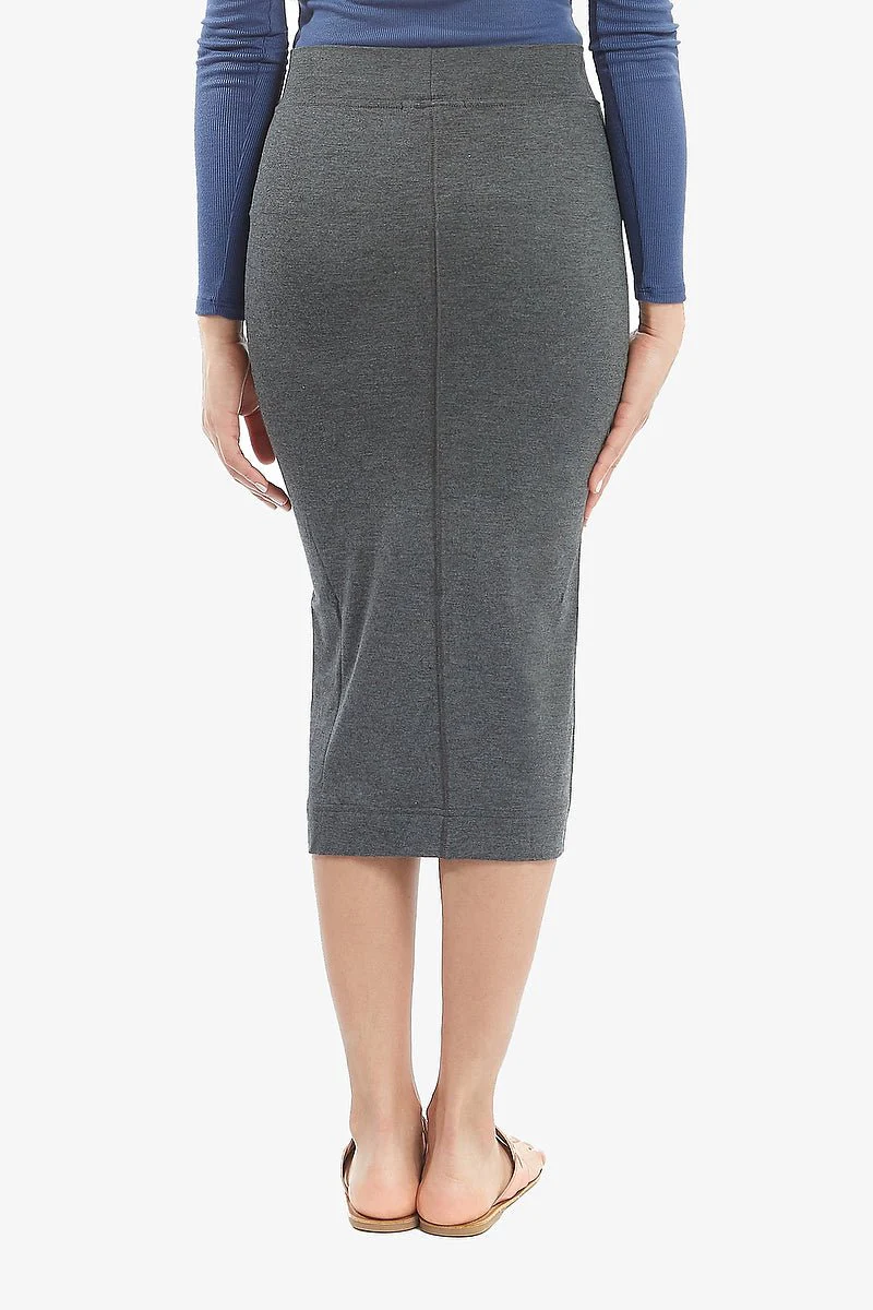 Heidi Skirt (Heather Charcoal) - Image 3