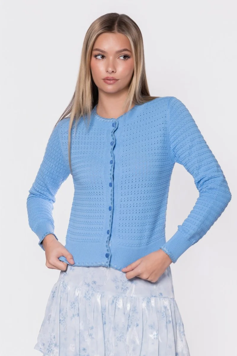 Jane Cardigan (Blue)
