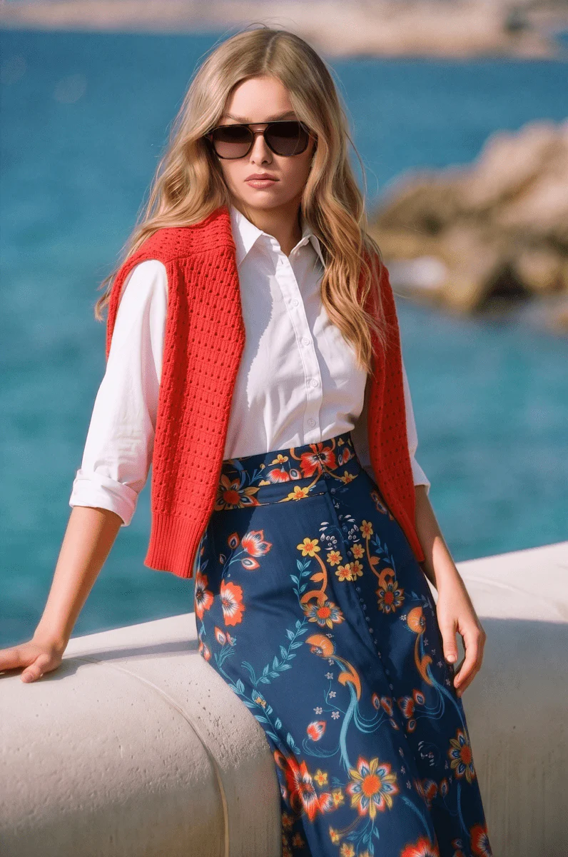 Jane Cardigan (Coral Pink) - Image 4