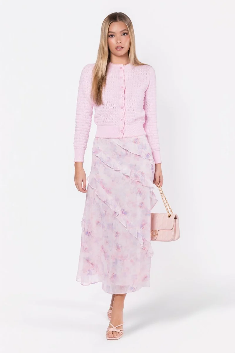 Jane Cardigan (Pale Pink) - Image 2