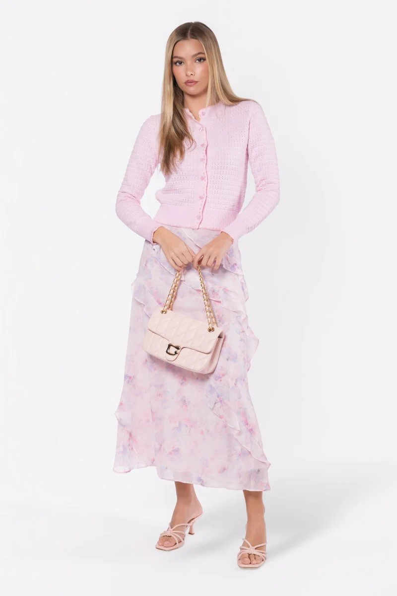 Jane Cardigan (Pale Pink) - Image 6