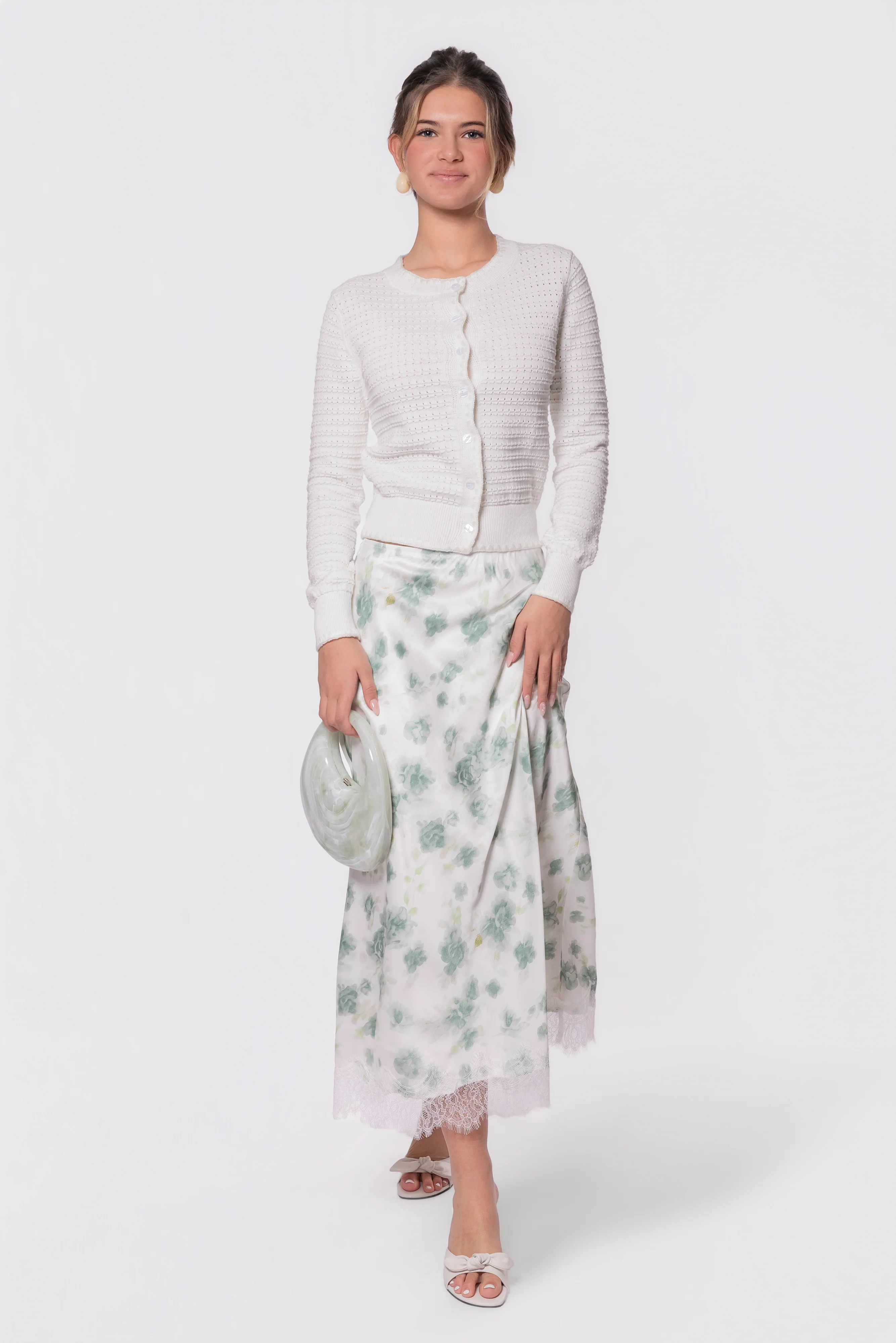 Jane Cardigan (White) - Image 2