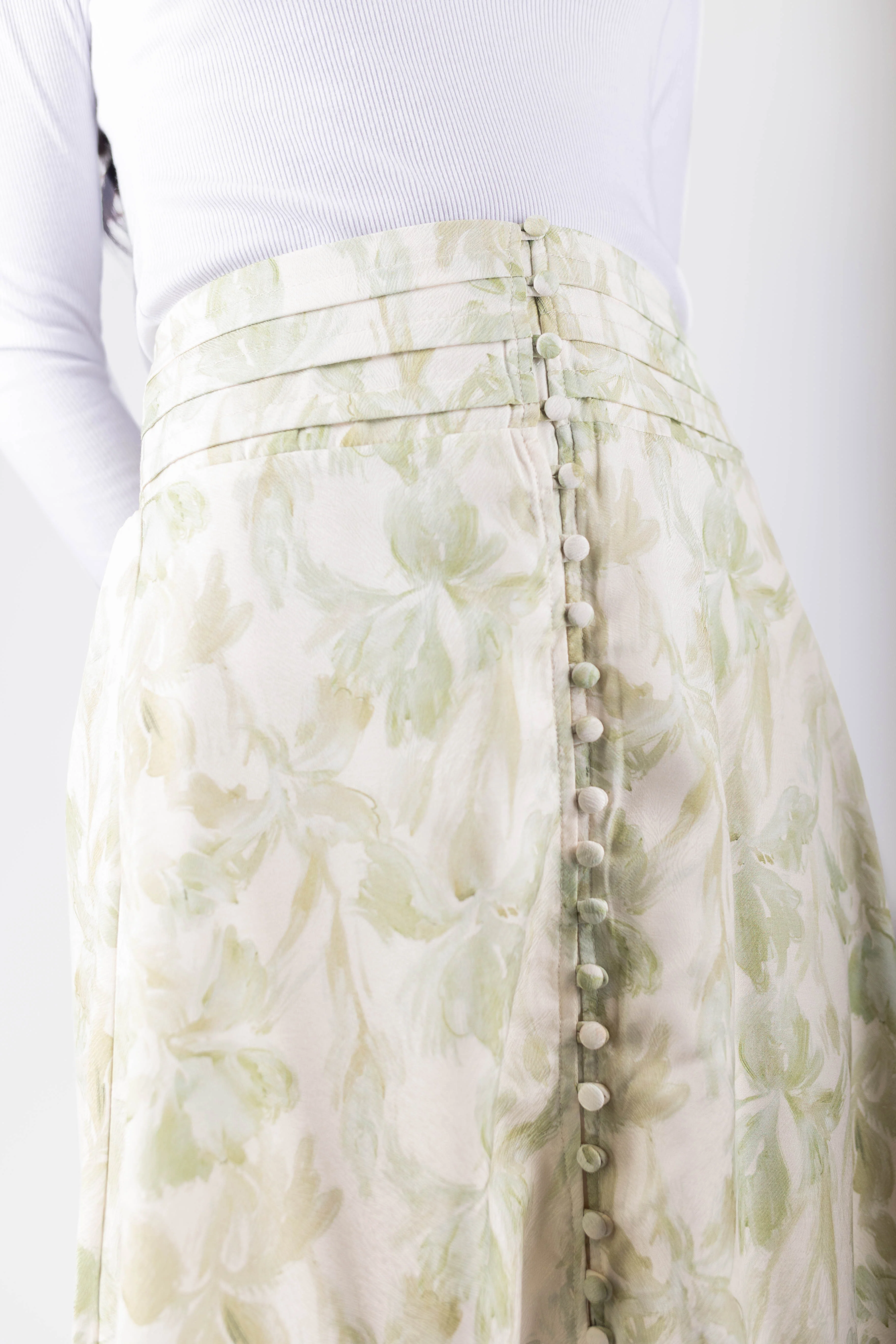 Josephine Skirt (Green) - Image 4