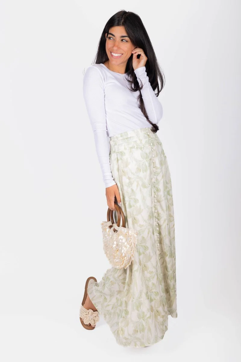 Josephine Skirt (Green) - Image 5